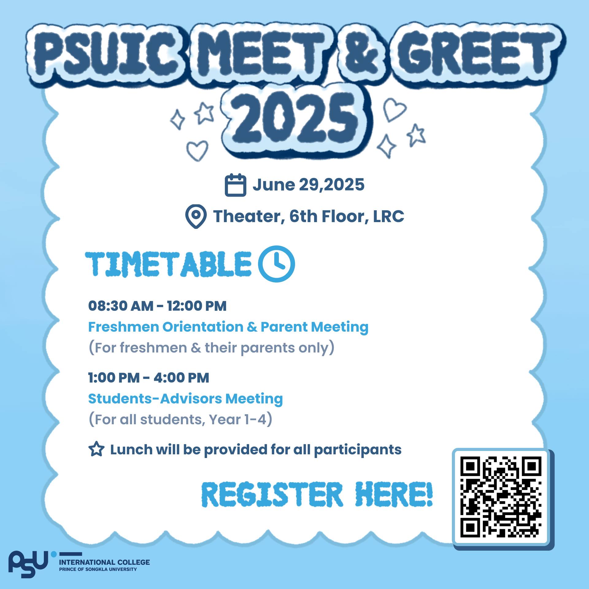 PSUIC MEET & GREET 2025
