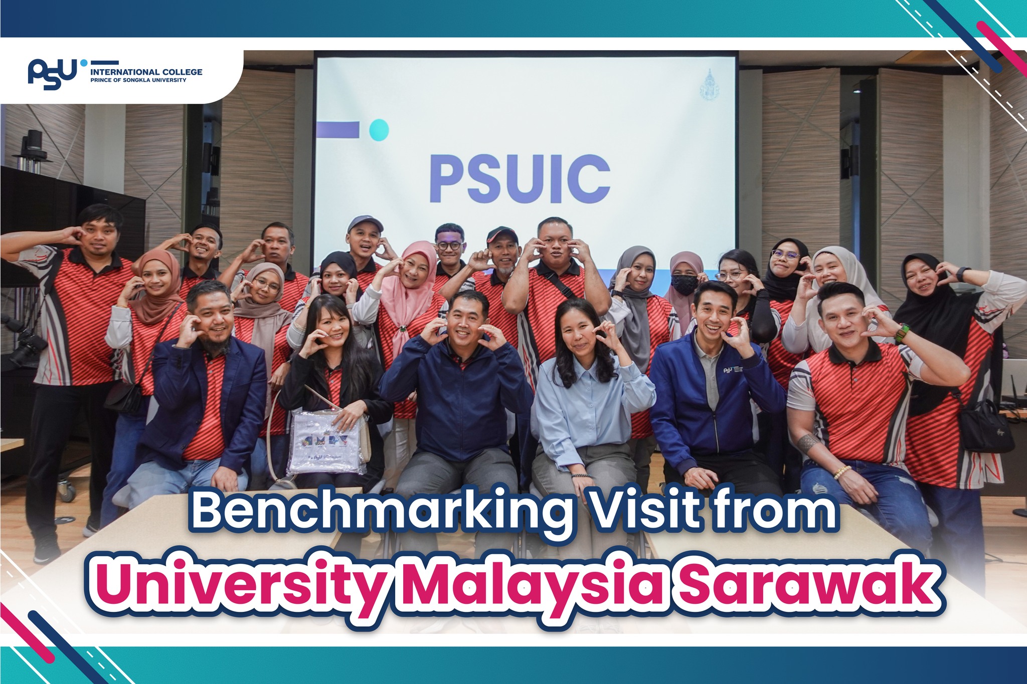 Benchmarking visit from University Malaysia Sarawak