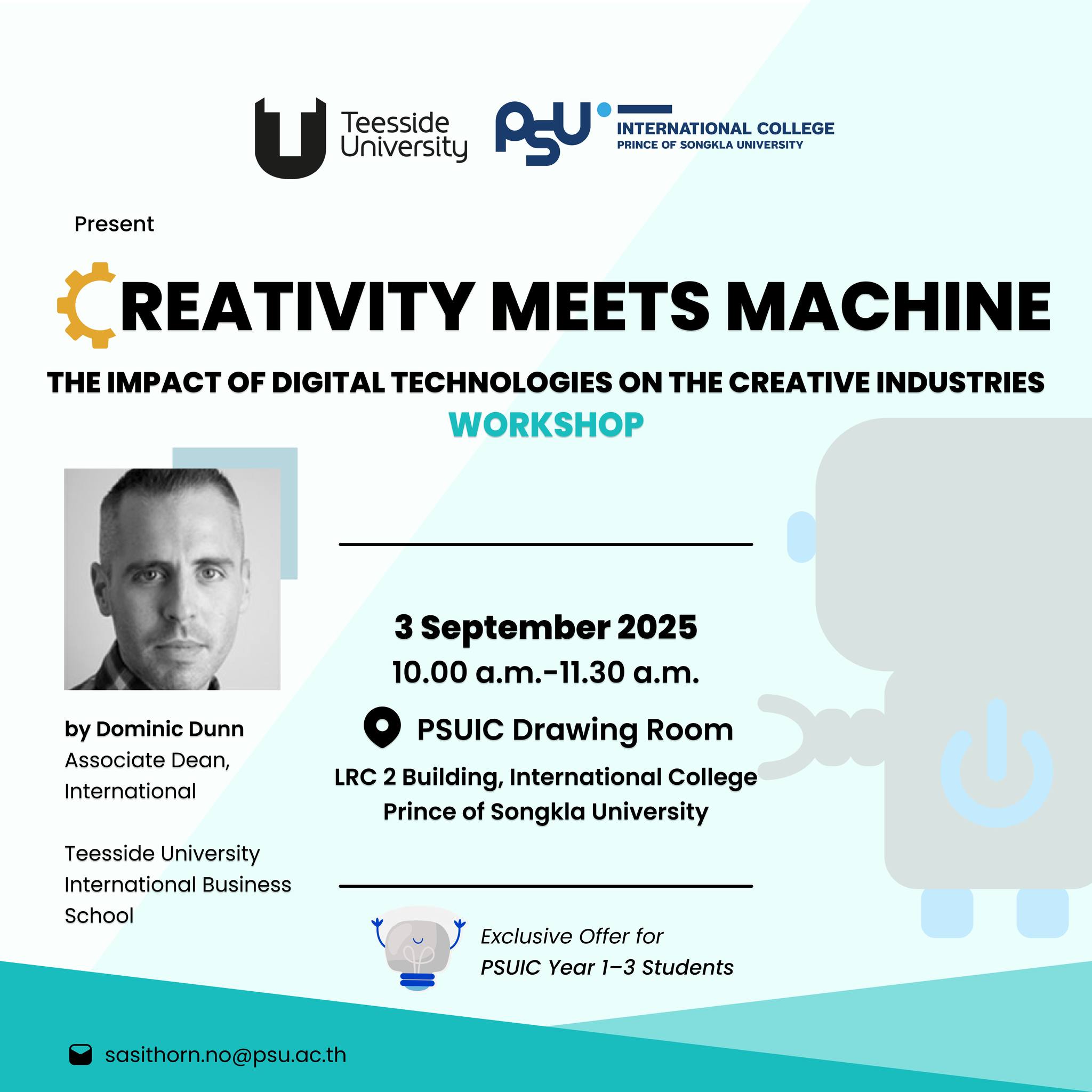 Creativity meets Machine