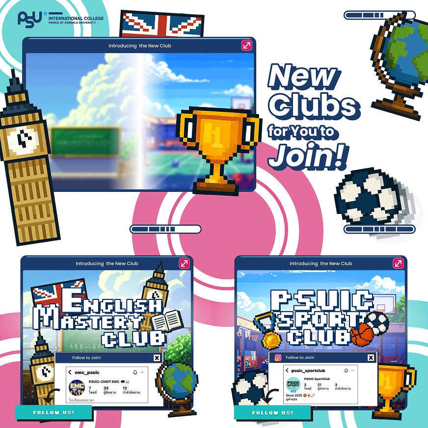 New Clubs for you to Join!