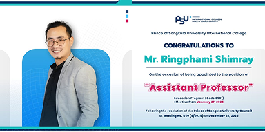 Warmest congratulations to Mr.Ringphami Shimray,