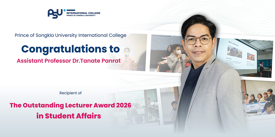 Winner of the Outstanding Lecturer 2026 Award for Student Affairs!