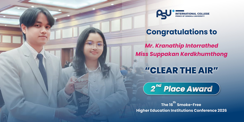 2nd Place at the 16th Smoke-Free Higher Education Institutions Conference 2026!